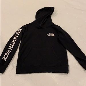 THE NORTH FACE black youth M sweatshirt